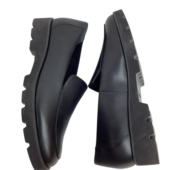 Vionic Kensley Womens 8.5 Black Leather Loafers Comfortable Slip-On NWOT - Picture 3 of 9